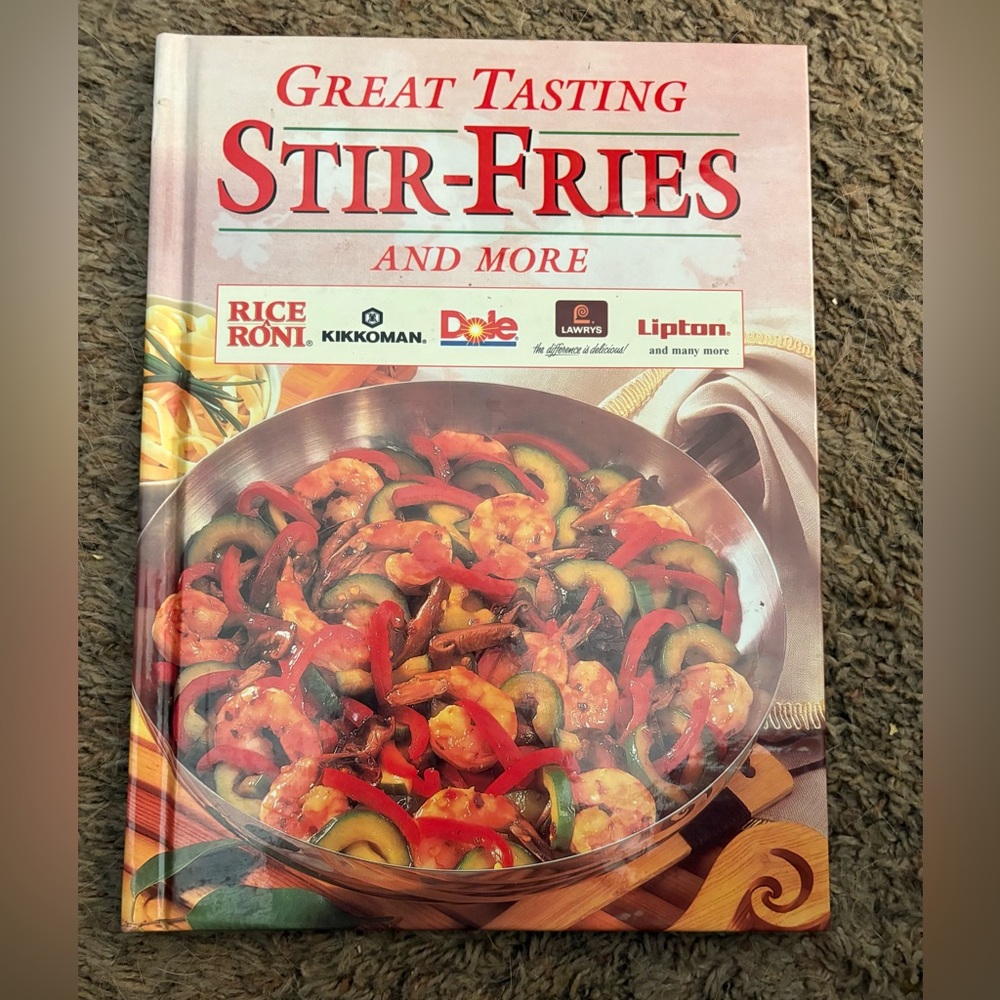💖Vintage Great Tasting Stir-Fries and More Cookbook. Copyright 1996.